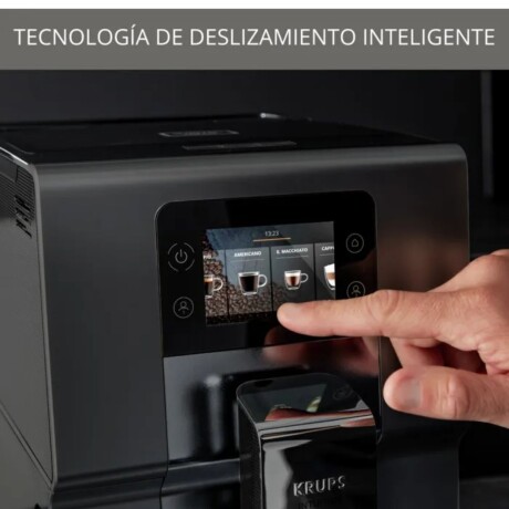Cafetera Espresso Krups Intuition Preference | Pantalla Tactil | Color gris. Cafetera Espresso Krups Intuition Preference | Pantalla Tactil | Color gris.