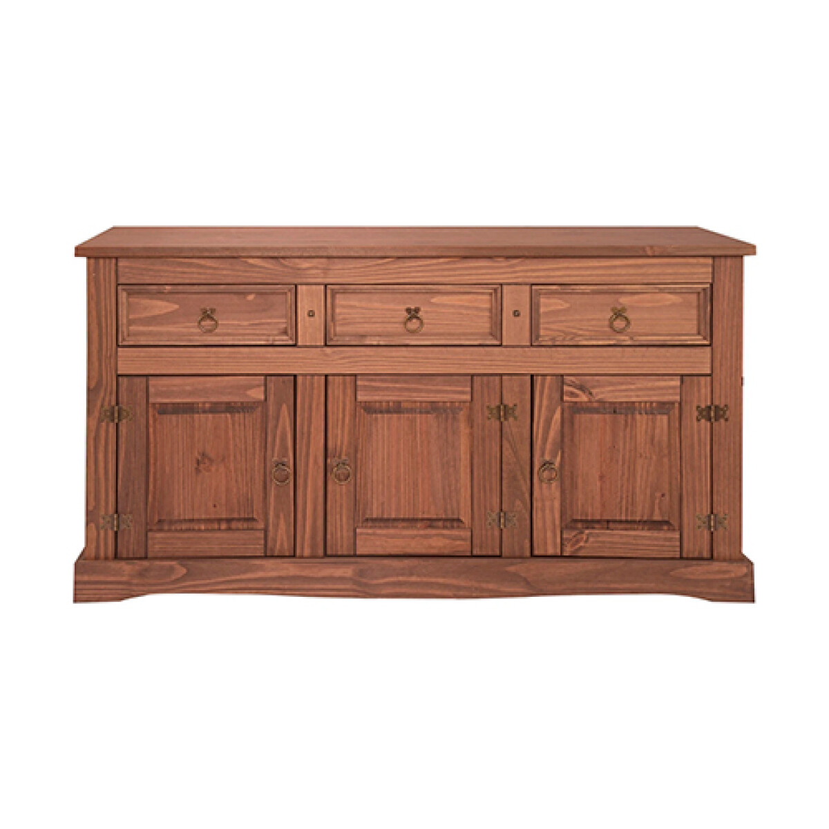 APARADOR SSL -CH9183 -Buffet 3 Ptas 3 Caj.Rustico -1515 - N/A 