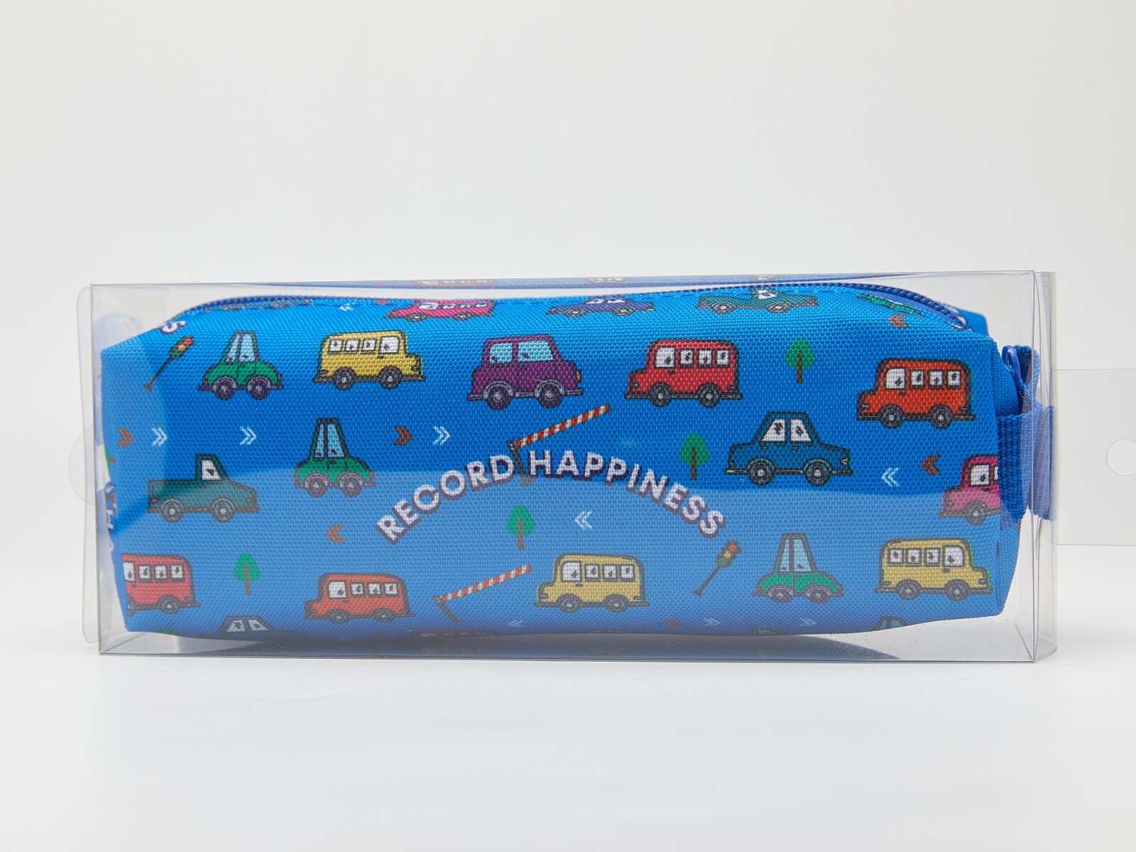 BOLSA PORTÁTIL PARA LÁPICES (VEHÍCULOS DE DIBUJOS ANIMADOS) 