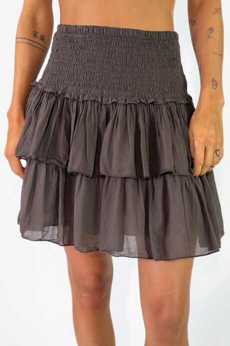 POLLERA MARLIN Chocolate