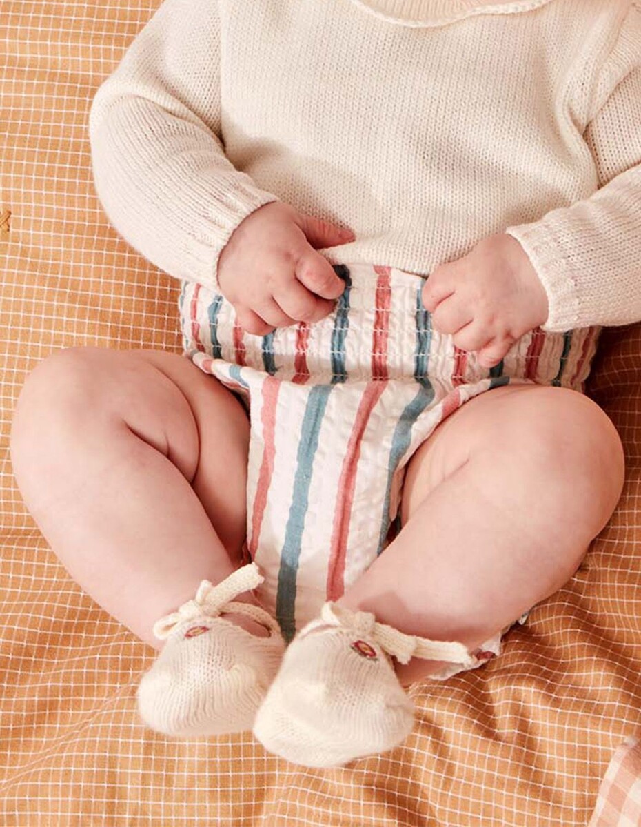 Bombacho Estampado - Blanco 