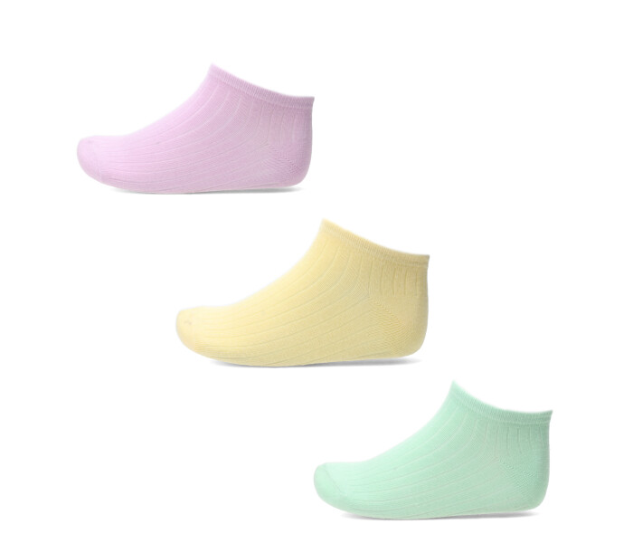 Medias trainer colores pack x 3 Multicolor