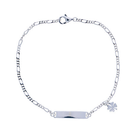 Pulsera de Identidad Plata 925 niña Pulsera de Identidad Plata 925 niña