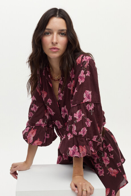 Blusa Mia Bordo