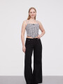 Pantalon Tabia Gris Oscuro