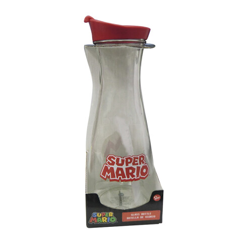 Botella Vidrio Carafe Mario Bros 900 ml U