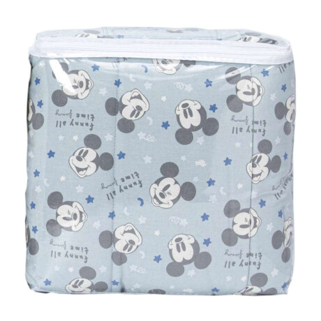 Acolchado Cuna 130 Hilos 100% Algodón Mickey
