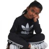 Conjunto Adicolor Media larga de Niños Negro