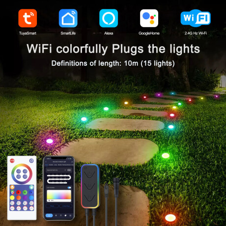 Luz Led para Piso Smart Wifi Rgb SM-GL15 001