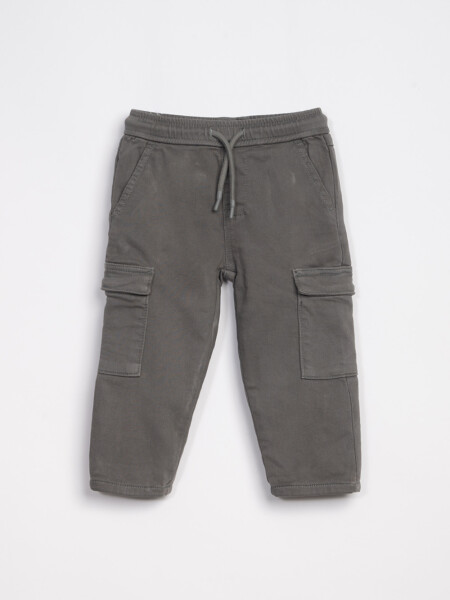 PantalÃ³n Cargo Gris oscuro