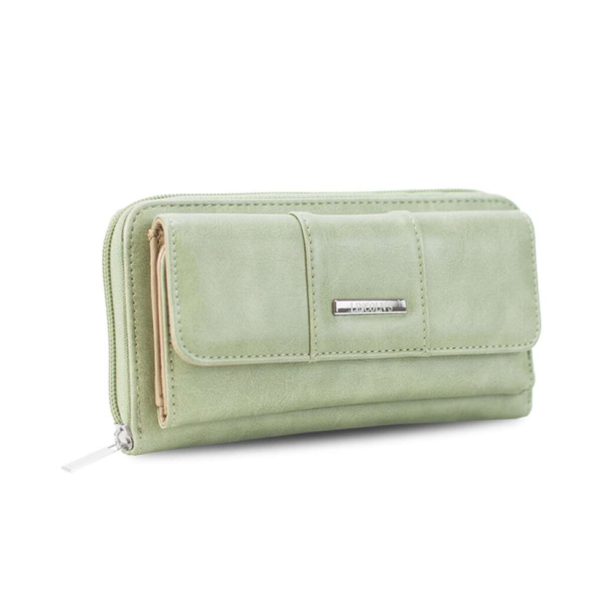 Billetera Gladiolo - Cilantro 