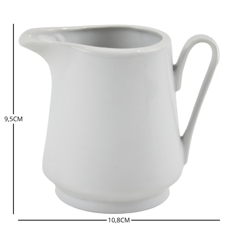 Cremera 300ml porcelana BLANCO