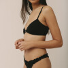 Pantie Cata Less [B39] Algodón Negro