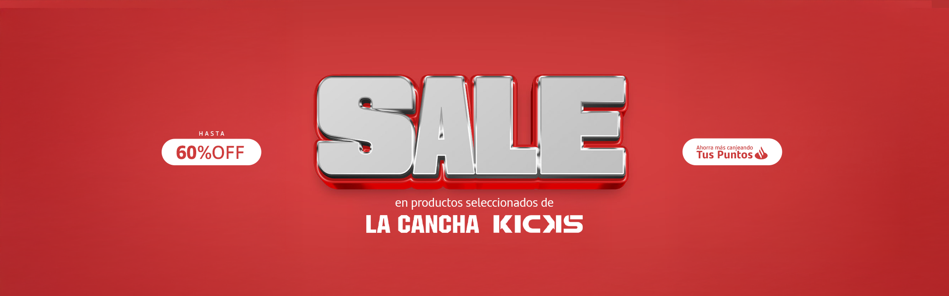 SALE La Cancha y Kicks