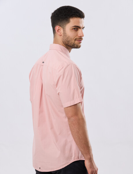 CAMISA CUADROS ALGODÓN Rosa