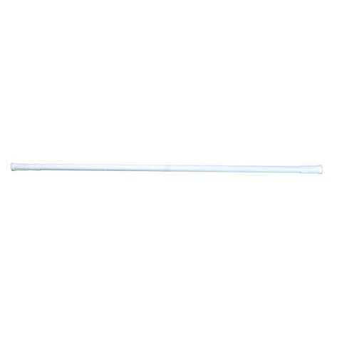 Barrote blanco p/cortina de 110 a 200cm-Extensible Barrote Blanco P/cortina De 110 A 200cm-extensible