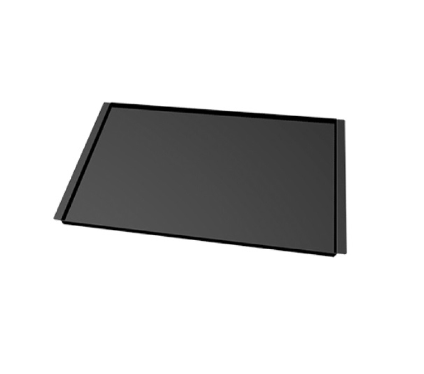 Bandeja de Acero Inoxidable Antiadherente para Rebozados GN 1/1 