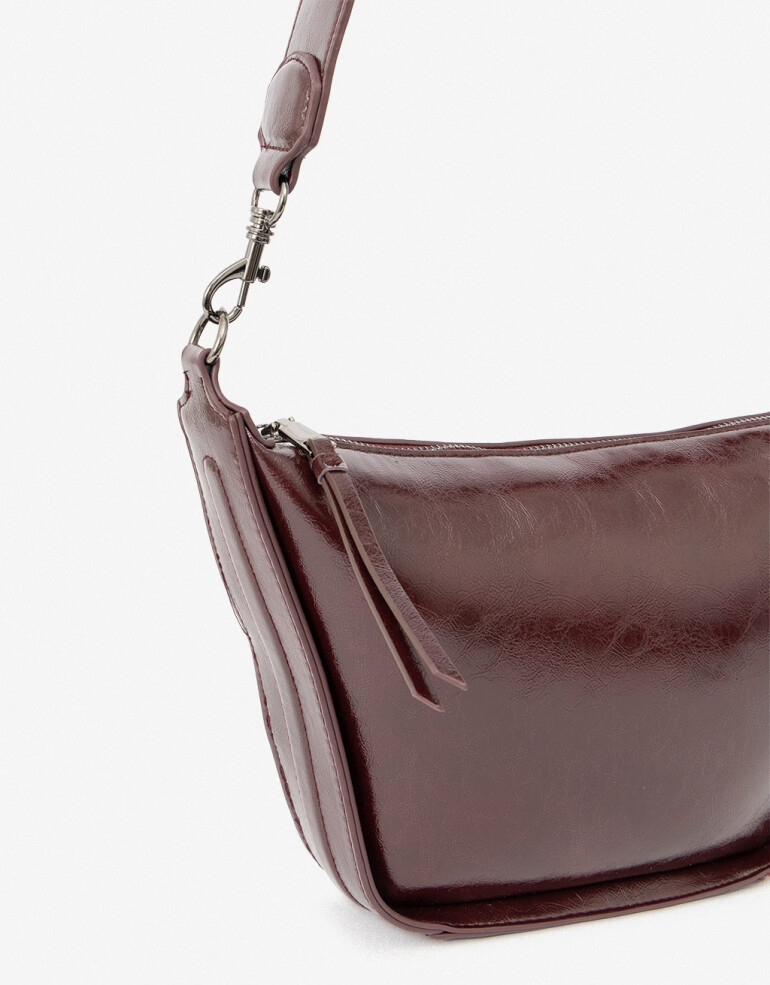 Bandoleras Cartera Formato Bandolera Burgundy - Rojo Vino