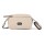 Bandolera + monedero Canva Cannes Crudo
