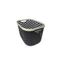 CESTO CANASTO ORGANIZADOR CALADO 37X25,6X21,2CM CESTO CANASTO ORGANIZADOR CALADO 37X25,6X21,2CM