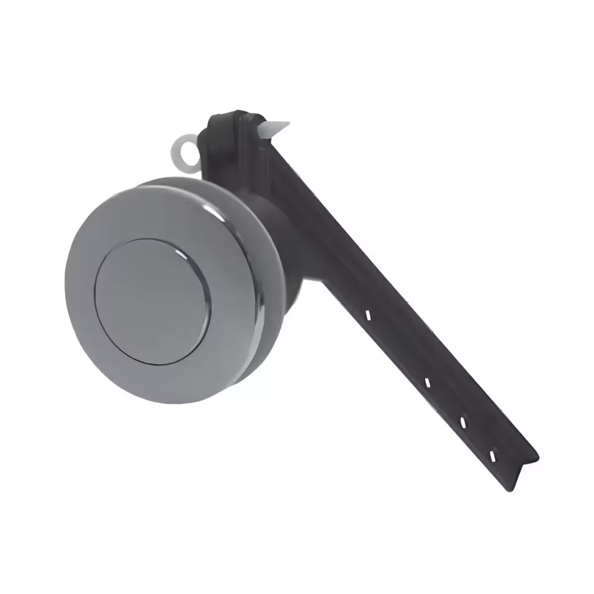 Botón Lateral 38 Mm Cromado Con Balancín Largo 