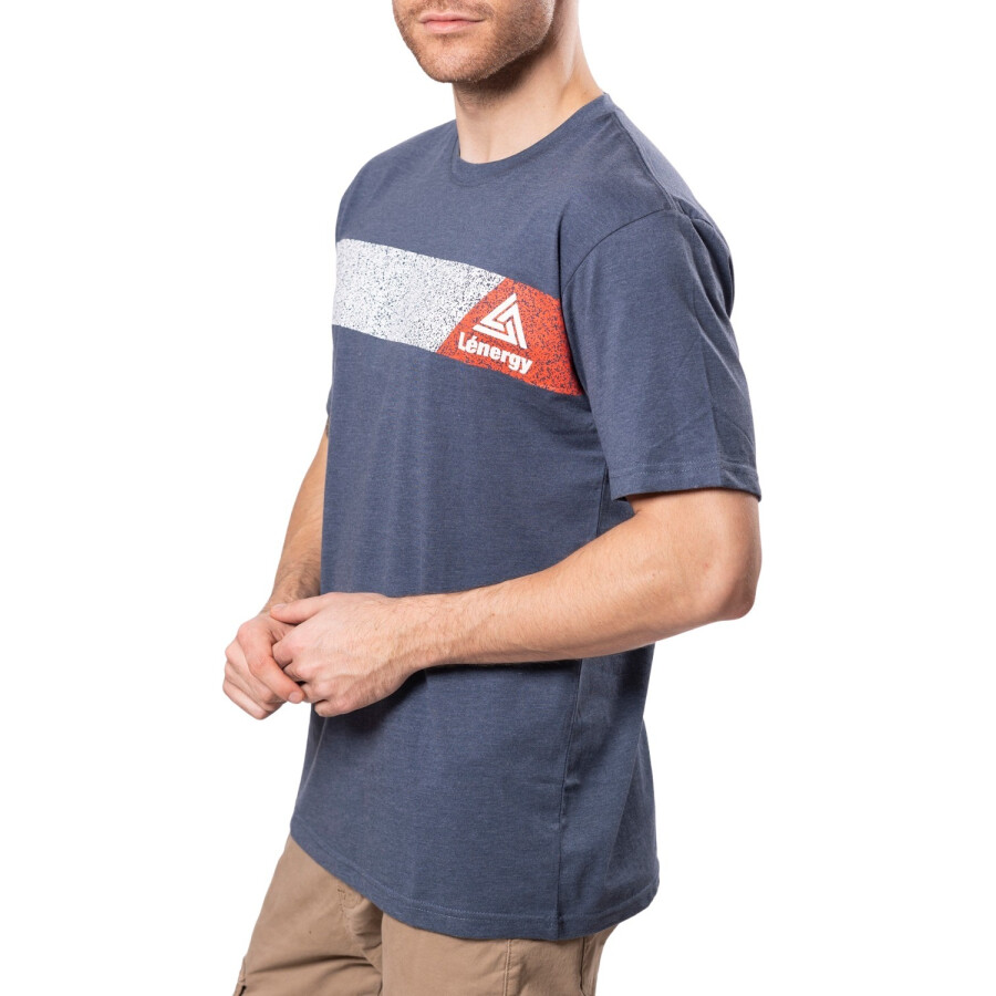 LENERGY T-SHIRT PRINT BLUE