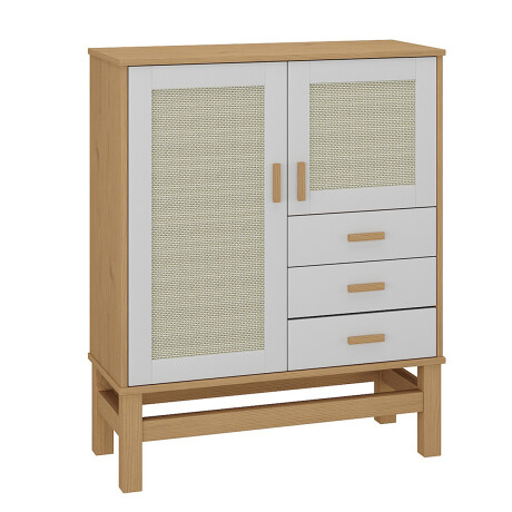 ARMARIO APARADOR BARGUEÑO BUFFET DE 2 PUERTAS 3 CAJONES EN MADERA MACIZA CON RATAN ARMARIO APARADOR BARGUEÑO BUFFET DE 2 PUERTAS 3 CAJONES EN MADERA MACIZA CON RATAN