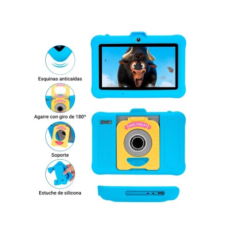 Tablet Intouch Q832 Kids Story 7 32GB 3GB AZUL