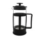 Cafetera francesa de vidrio y plástico 600 ml NEGRO