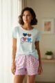 Pijama M/Corta 43017 Dulces Sueños Pijama M/Corta 43017 Dulces Sueños