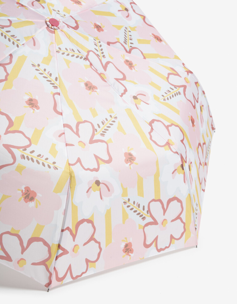 Paraguas Medianos Estampado Paraguas Plegable Floral - Estampado Flores