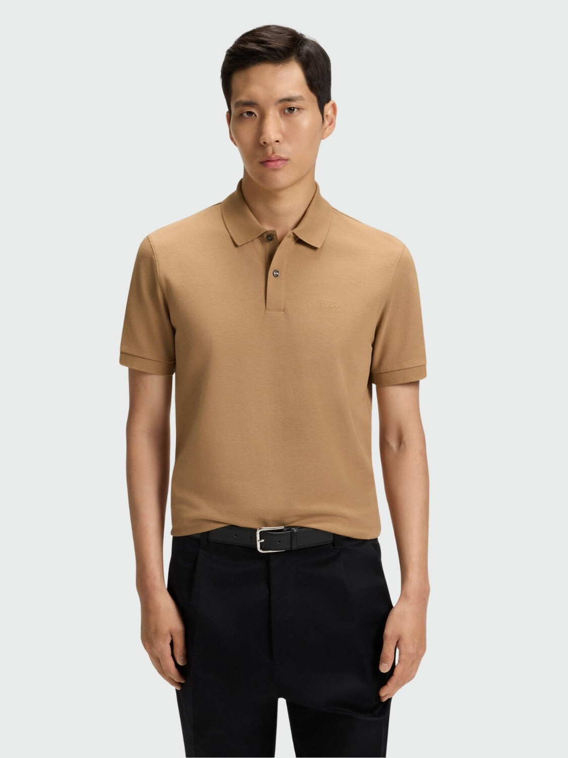 BOSS - Polo Jersery Pallas Beige
