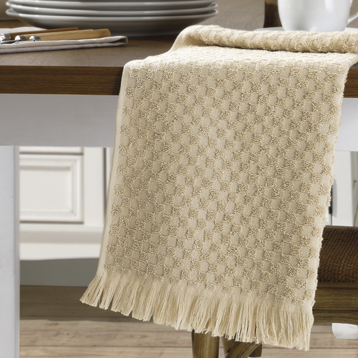 Repasador de Cocina Dohler Citrus 45 x 75 cm - AMARILLO CLARO 