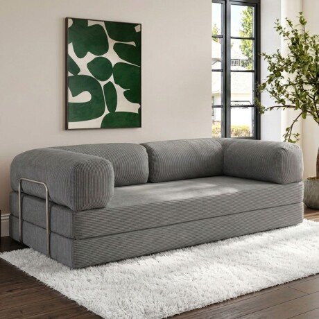 Sillón Cama 2 Cuerpos CloudNest Gris
