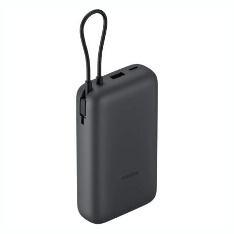 Cargador Portátil XIAOMI Power Bank 20.000 mAh Cable Integrado -Dark Gray Cargador Portátil XIAOMI Power Bank 20.000 mAh Cable Integrado -Dark Gray