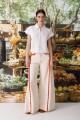 TOP ZIP Blanco