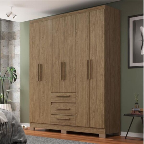 ROPERO 6 PUERTAS 3 CAJONES - RP3636 ROPERO 6 PUERTAS 3 CAJONES - RP3636