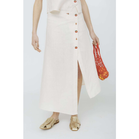 Pre Venta Falda Raíz Blanco