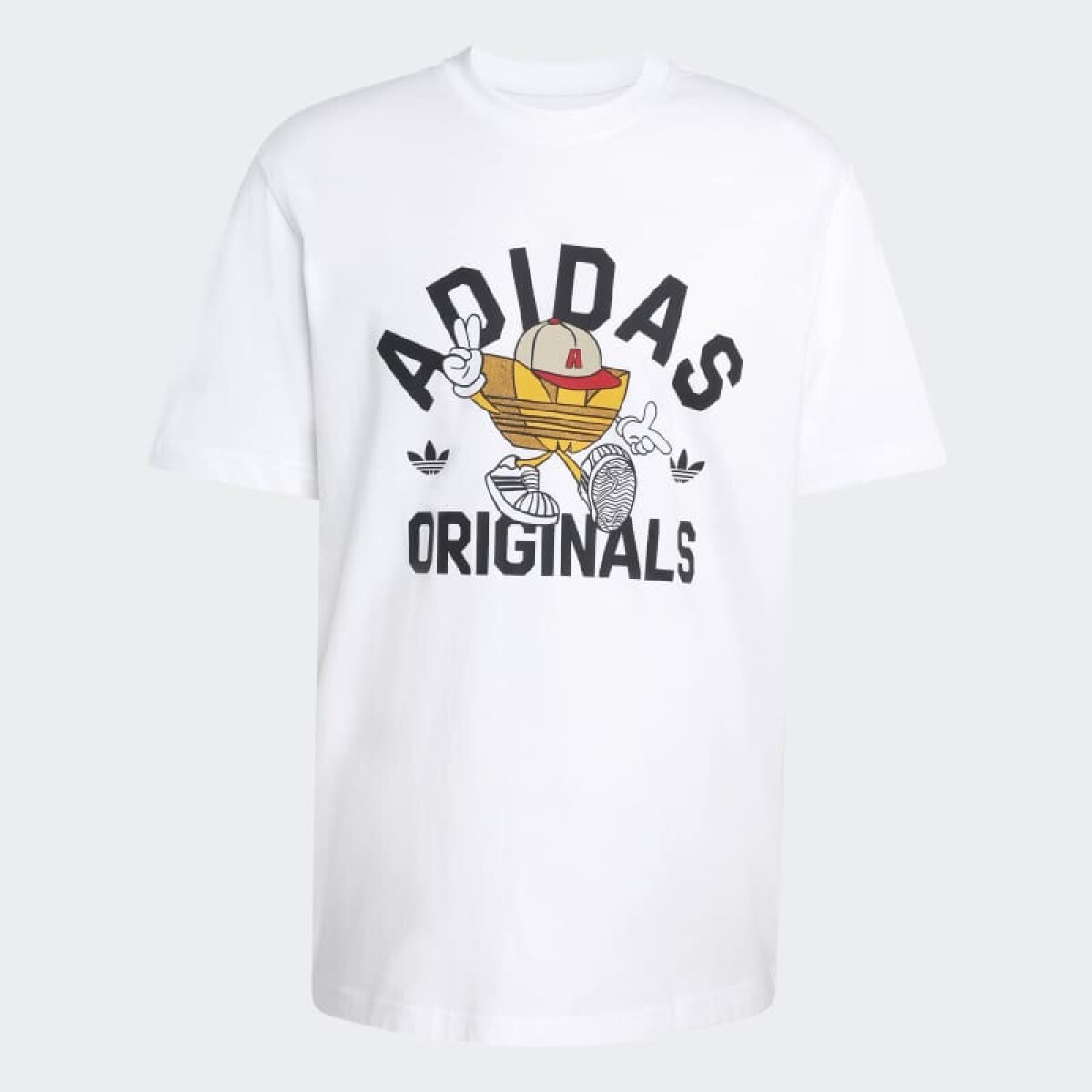 Remera Adidas Trifolio Series Character - Blanco 