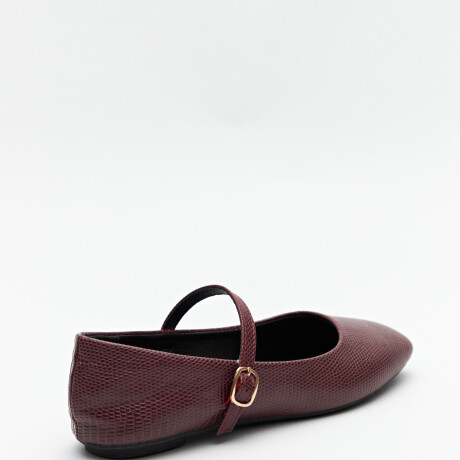 BALERINA WEEDERS Rojo Oscuro