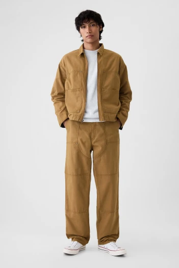 Jean Baggy Utility Hombre Palomino Brown Global