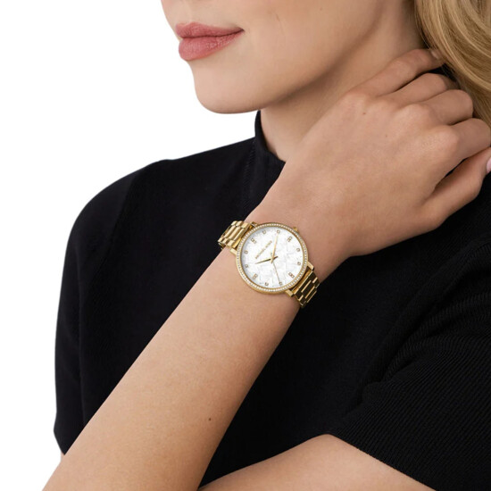 Reloj MICHAEL KORS PYPER Acero Dorado Esfera 38mm 0