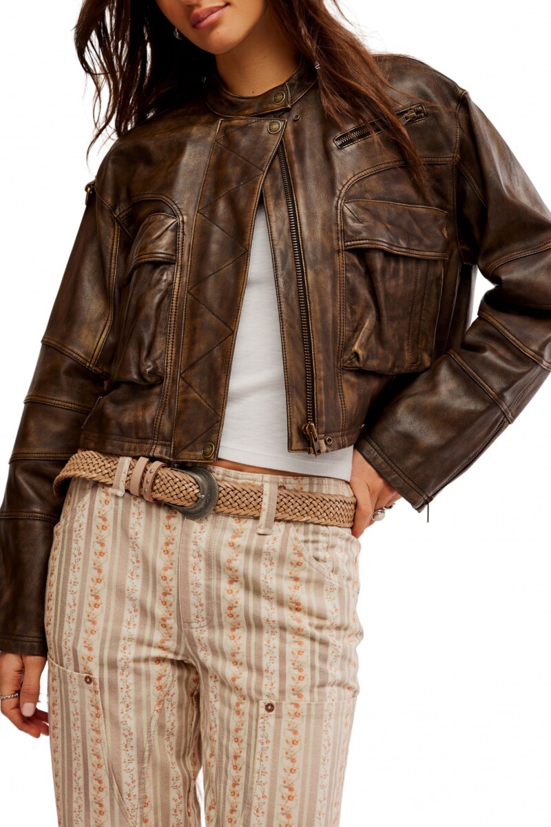 CHAQUETA ADRIENNE Marron