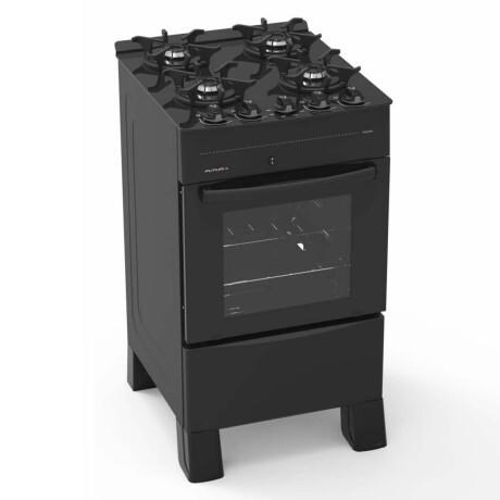 COCINA NEGRO GAS MASSIMA