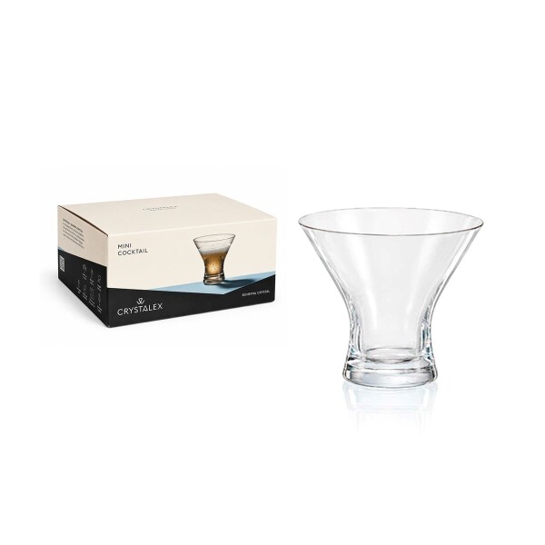 Bohemia 4 Copas mini coctail sin pie 140 ml. Bohemia 4 Copas mini coctail sin pie 140 ml.