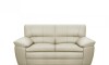 Sillón 100% Cuero - 2 Cuerpos Premium Arena
