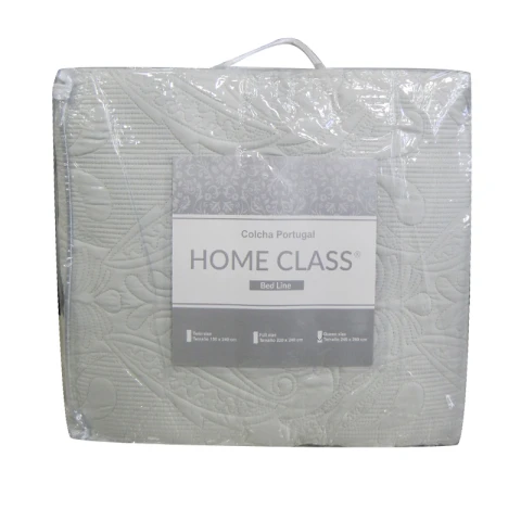 Colcha H&K Portugal 1 Plaza 150 x 240 cm GRIS
