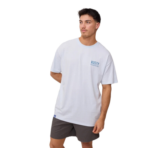Remera Rusty Rael - Celeste Remera Rusty Rael - Celeste