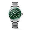 Reloj LONGINES HYDROCONQUEST automático 39mm con esfera y bisel verde Reloj LONGINES HYDROCONQUEST automático 39mm con esfera y bisel verde