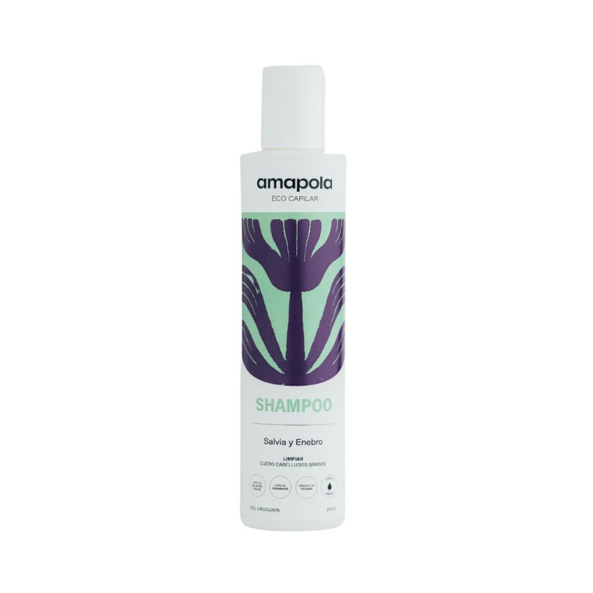 Shampoo Amapola Salvia y enebro 200ML 